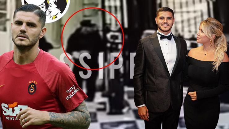 Icardi’nin görüntüleri şok etti! Wanda Nara’nın oteline sokmadılar