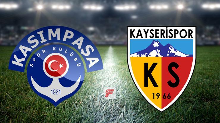 Kasımpaşa – Kayserispor maçı hangi kanalda, saat kaçta?