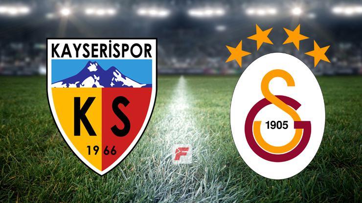Kayserispor-Galatasaray maçı ne zaman, saat kaçta, hangi kanalda? (İlk 11’ler)