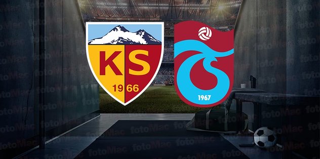 KAYSERİSPOR TRABZONSPOR MAÇI ŞİFRESİZ İZLE | Kayserispor-Trabzonspor maçı saat kaçta, hangi kanalda?