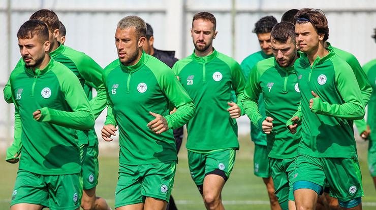 Konyaspor, Adana Demirspor maçı hazırlıklarına devam etti