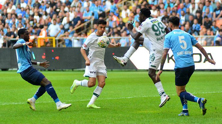 (ÖZET)  Adana Demirspor – Konyaspor maç sonucu: 1-1