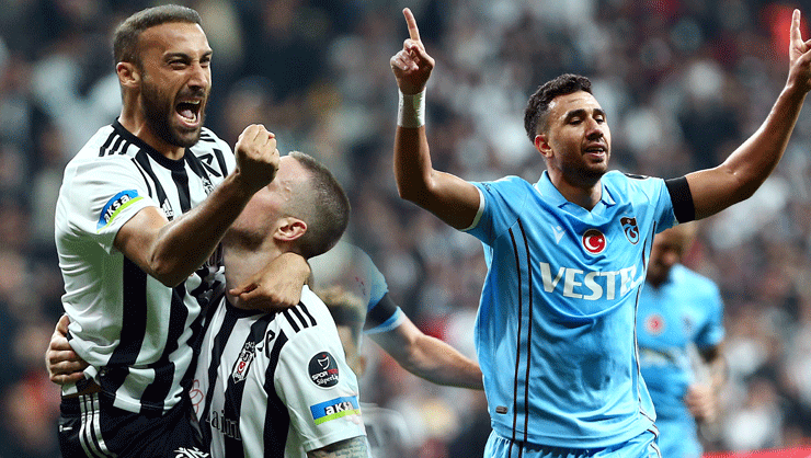 (ÖZET) Beşiktaş – Trabzonspor maç sonucu: 2-2