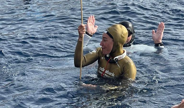 Şahika Ercümen, Türkiye rekoru kırdı