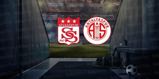 Sivasspor Antalyaspor maçı CANLI