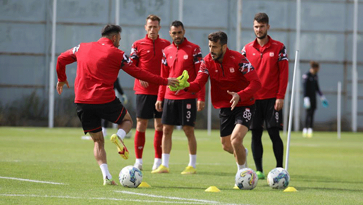 Sivasspor, Başakşehir maçına hazırlanıyor