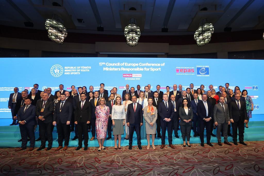 Sporun zirvesi Antalya’da yapıldı