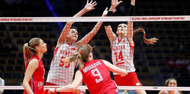 Türkiye-Sırbistan: 0-3 (MAÇ SONUCU – ÖZET) Filenin Sultanları Sırbistan engelini aşamadı