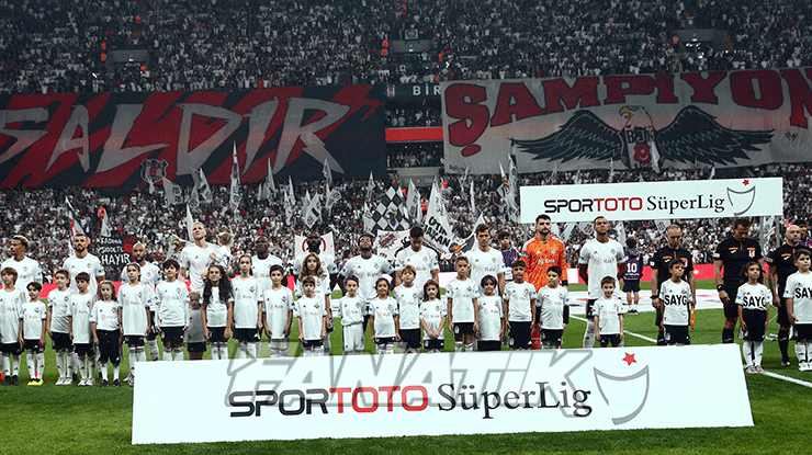Vodafone Park’ta muhteşem atmosfer!
