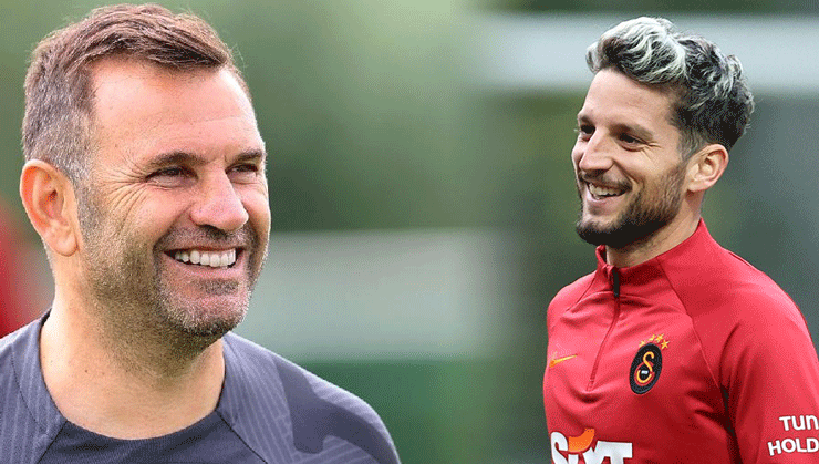 Başakşehir-Galatasaray | Okan Buruk’tan, Dries Mertens’e özel görev!