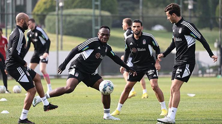 Beşiktaş Galatasaray derbisi hazırlıklarını sürdürdü