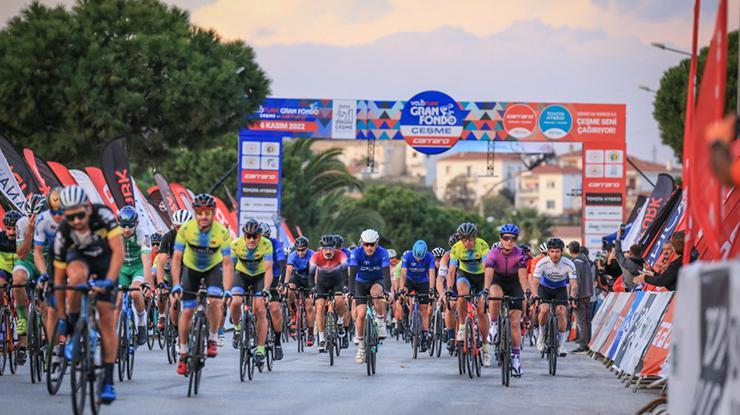 Çeşme’de Gran Fondo rüzgarı esti