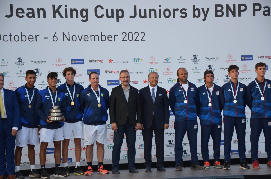 Davis Cup Juniors ve Billie Jean King Cup Juniors’da şampiyonlar belli oldu