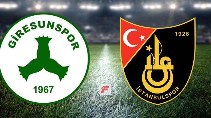 Giresunspor-İstanbulspor maçı ne zaman, saat kaçta ve hangi kanalda?