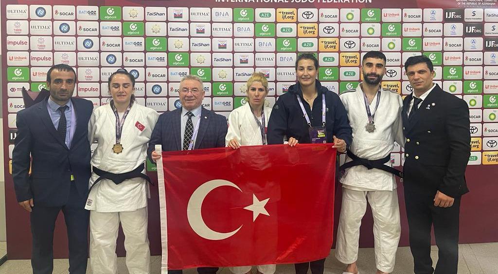 Görme engelli milli judoculardan 2 altın, 2 gümüş madalya