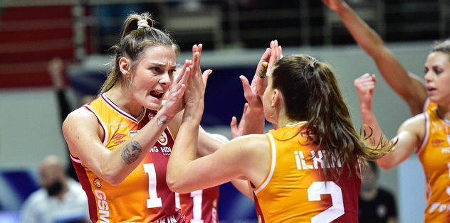 İlbank-Galatasaray HDI Sigorta: 0-3 | MAÇ SONUCU (ÖZET)  – Galatasaray Sultanlar Ligi’nde doludizgin!