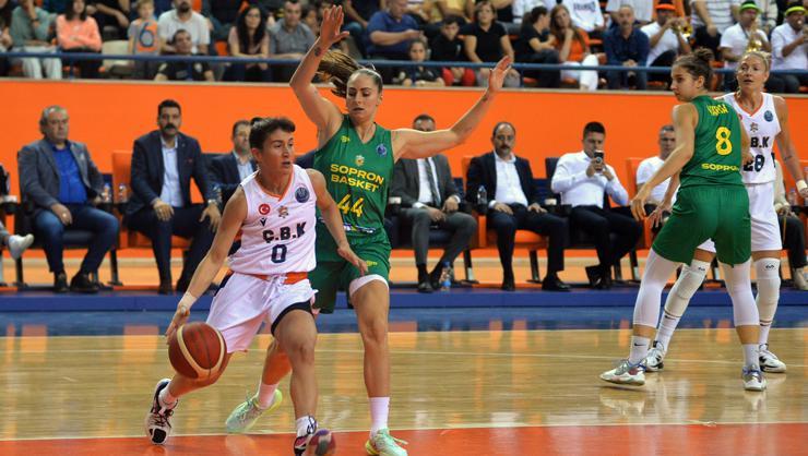 İyi mücadelenin devamı gelmedi! ÇBK Mersin, Sopron Basket’e kaybetti