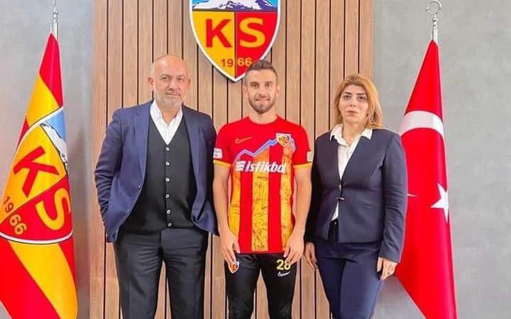 Kayserispor’da iki yıllık imza