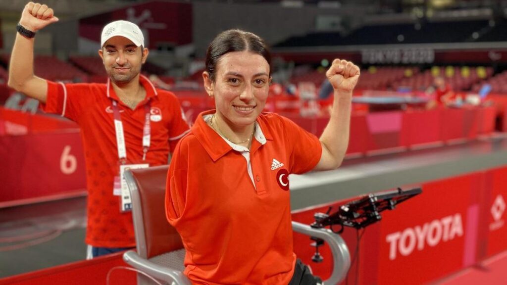 Kübra Korkut’tan para masa tenisinde bir ilk