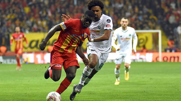(ÖZET) Kayserispor – Konyaspor maç sonucu: 1-2
