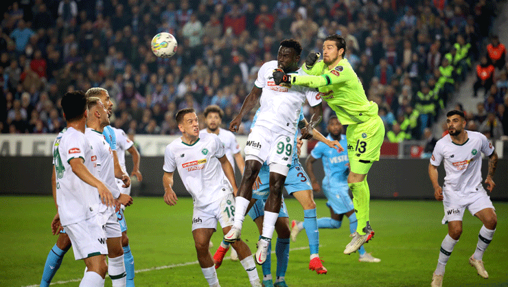 (ÖZET) Trabzonspor – Konyaspor maç sonucu: 2-2