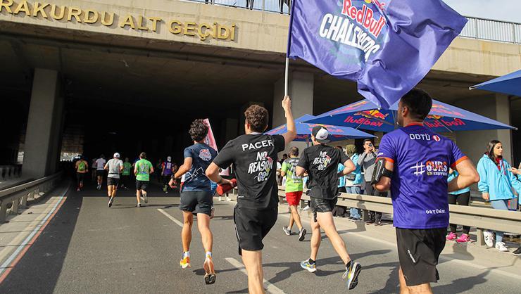 Red Bull Challengers N Kolay İstanbul Maratonu’nda koştu