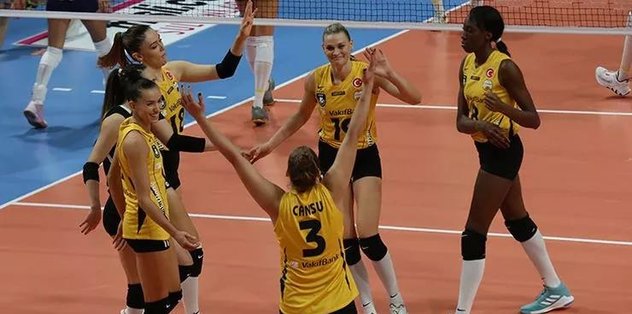 Vakıfbank Fenerbahçe derbisinde Egonu şov!