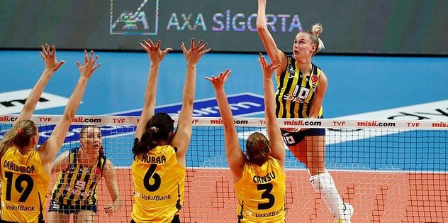 VakıfBank – Fenerbahçe Opet: 3-1 (MAÇ SONUCU – ÖZET) VakıfBank F.Bahçe karşısında galip!