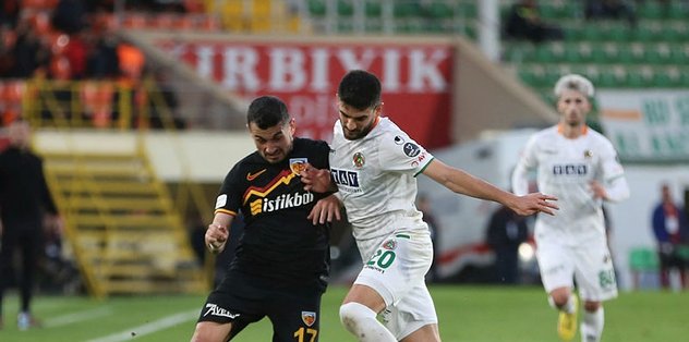 Alanyaspor Kayserispor: 3-1  (MAÇ SONUCU ÖZET)