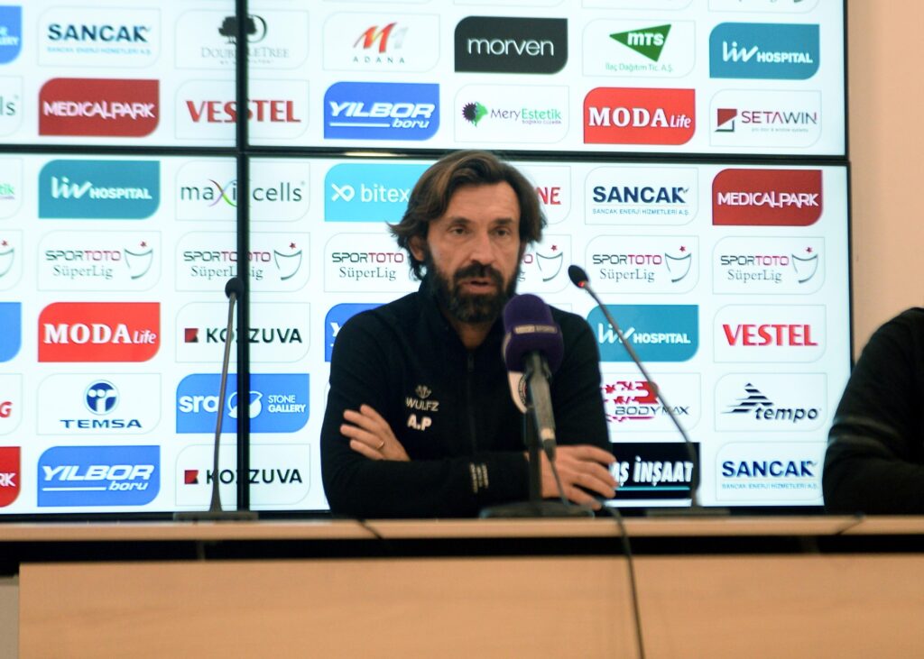 Andrea Pirlo: “Tek negatif durum, maalesef bu maçtan puan çıkaramamamız oldu”