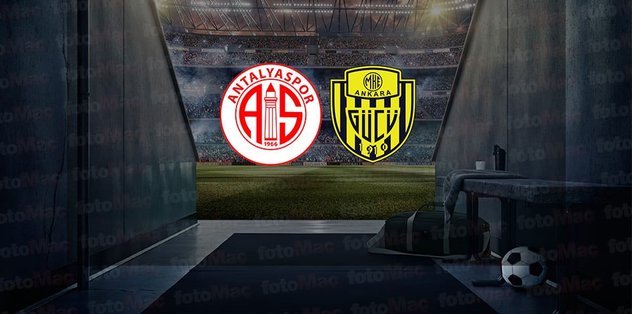 Antalyaspor – MKE Ankaragücü maçı ne zaman, saat kaçta ve hangi kanalda canlı yayınlanacak? | Spor Toto Süper Lig