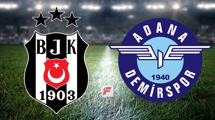 Beşiktaş-Adana Demirspor maçı saat kaçta, hangi kanalda? (İlk 11’ler)