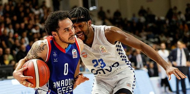 Beşiktaş Emlakjet 86-99 Anadolu Efes (MAÇ SONUCU-ÖZET) | Dev maçta kazanan A. Efes!