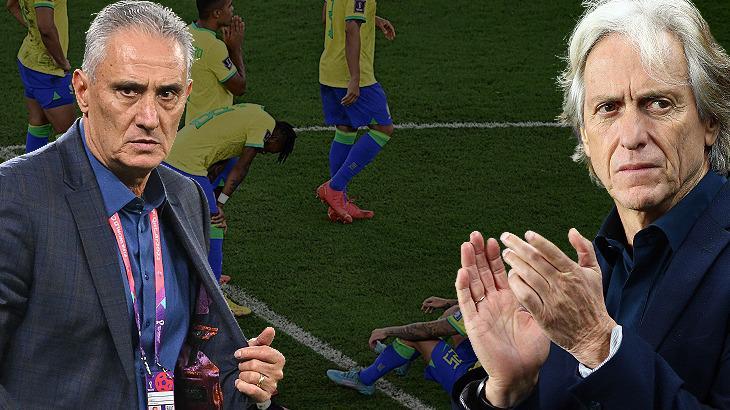 Brezilya’ya Hırvatistan’a yenildi, Jorge Jesus sesleri! Sosyal medya karıştı, tweeti sildi…