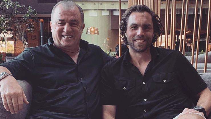 Fatih Terim ile Johan Elmander buluştu