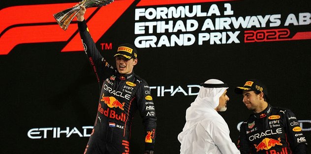 Formula 1  Abu Dabi Grand Prix’sinde kazanan Max Verstappen