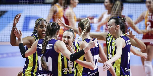 Galatasaray HDI Sigorta-Fenerbahçe Opet: 0-3 | MAÇ SONUCU (ÖZET) – Derbide kazanan Fenerbahçe OPET