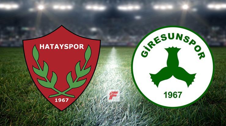 Hatayspor-Giresunspor maçı ne zaman, saat kaçta, hangi kanalda? (Muhtemel 11’ler)