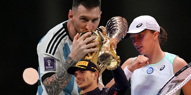 İşte 2022’ye damga vuran sporcular! Messi, Swiatek, Verstappen…