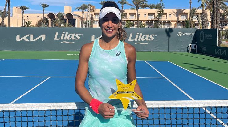 Milli tenisçi Çağla Büyükakçay, Tunus’ta şampiyon oldu