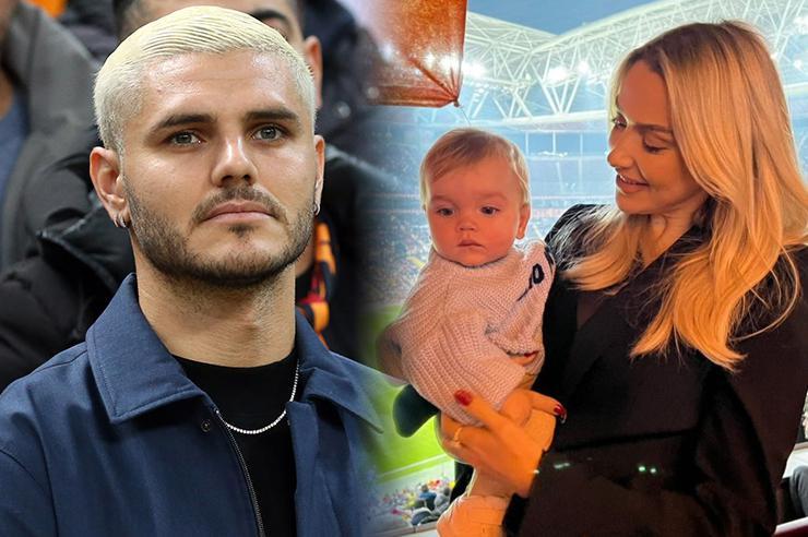 Nef Stadı’nda Hadise sürprizi! Icardi tribünde…