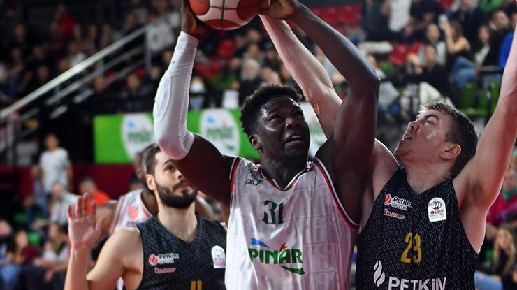 Pınar Karşıyaka-Aliağa Petkimspor maç sonucu: 96-75