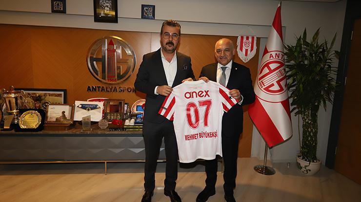 TFF Başkanı Mehmet Büyükekşi’den Antalyaspor’a ziyaret
