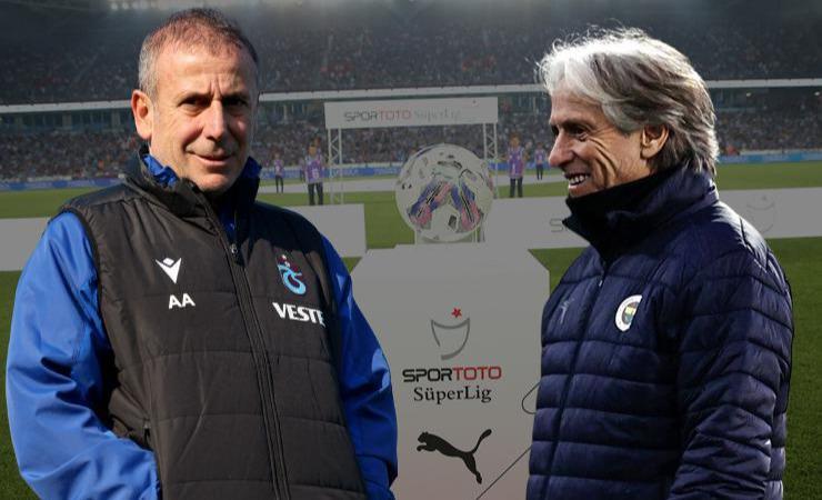Trabzonspor – Fenerbahçe maçı, Abdullah Avcı ile Jorge Jesus’un ilk düellosu olacak