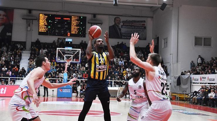 Aliağa Petkimspor-Fenerbahçe Beko maç sonucu: 71-76