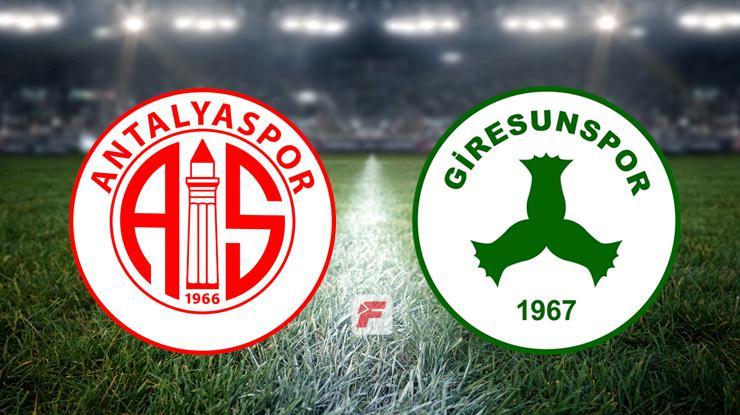 Antalyaspor-Giresunspor maçı saat kaçta, hangi kanalda? (Muhtemel 11’ler)