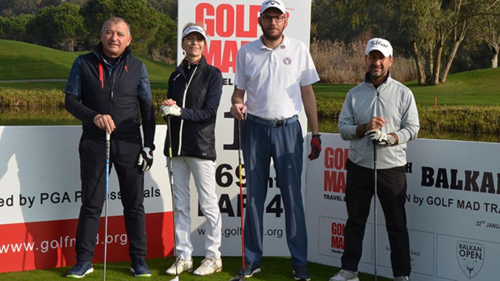 Balkan Open Golf Turnuvası başladı