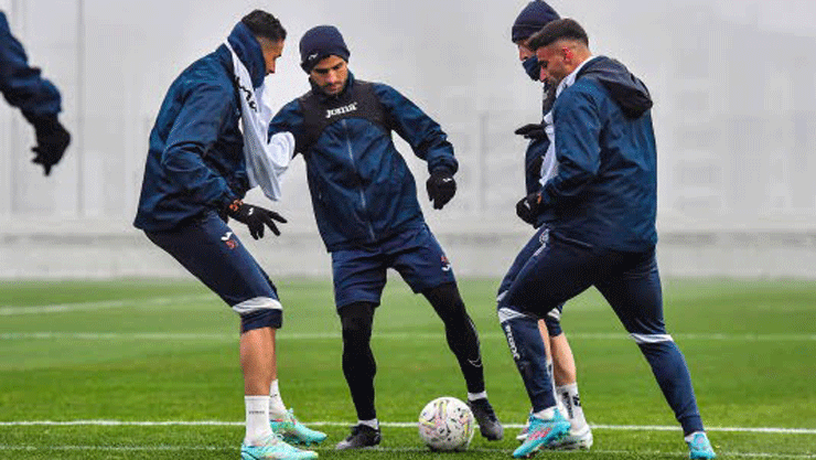 Başakşehir, Trabzonspor maçı hazırlıklarını sürdürdü