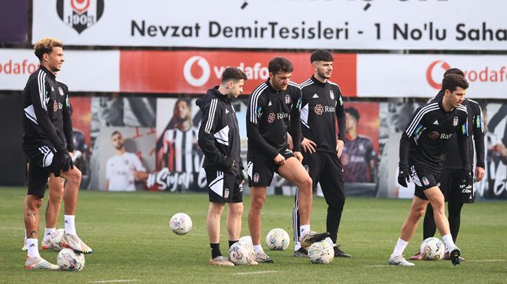 Beşiktaş Konyaspor hazırlıklarını sürdürdü