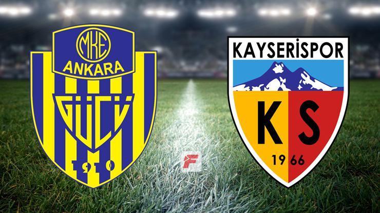 CANLI | Ankaragücü-Kayserispor